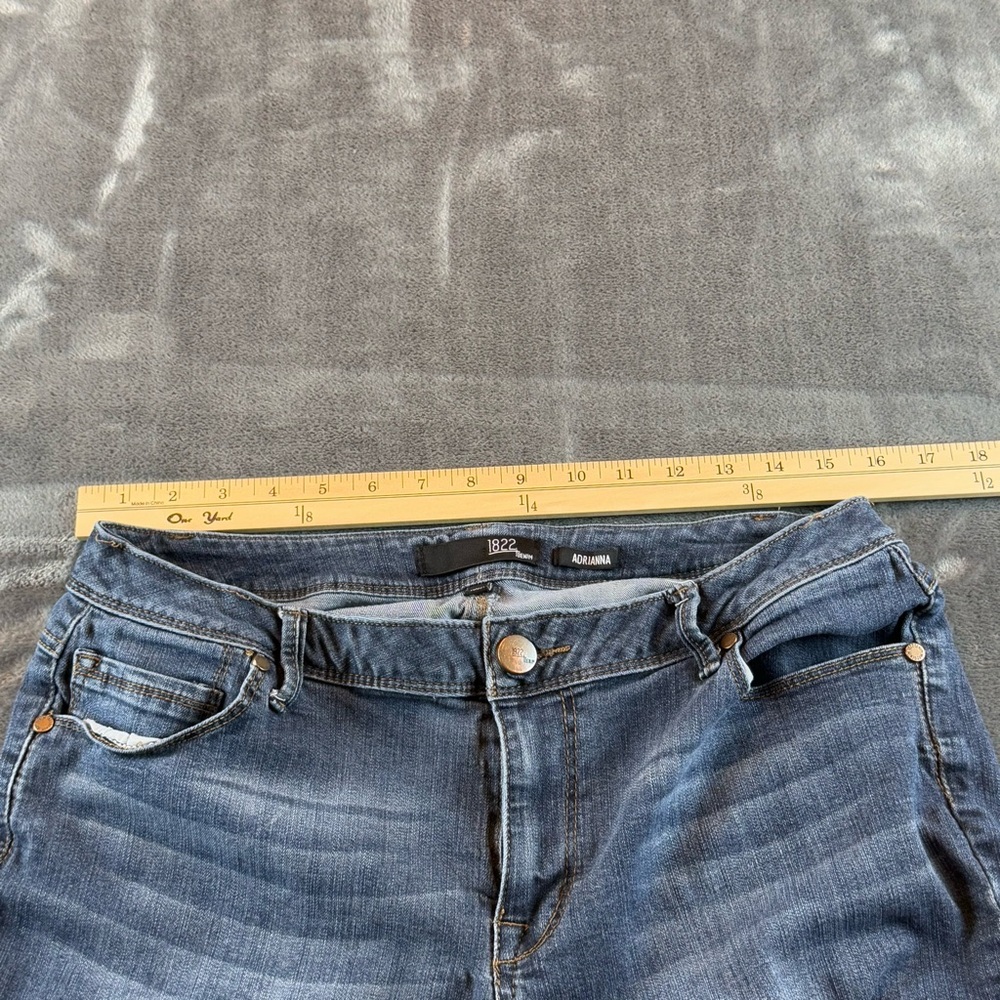 1822 Women's‎ Jeans Size 16W Adrianna Skinny - Picture 6 of 10